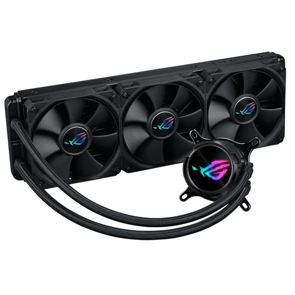 თხევადი გაგრილება Asus 90RC00T0-M0UAY0 LCS ROG STRIX LC III 360, 120mm, 2200RPM, Liquid Cooling, Black