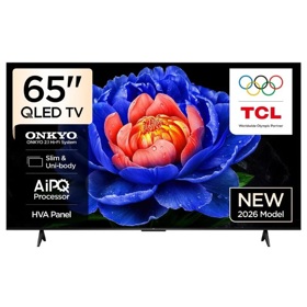 ტელევიზორი TCL 65P7L QLED, 65", 4K UHD, Smart TV, HDMI, USB, BT, WIFI, Black