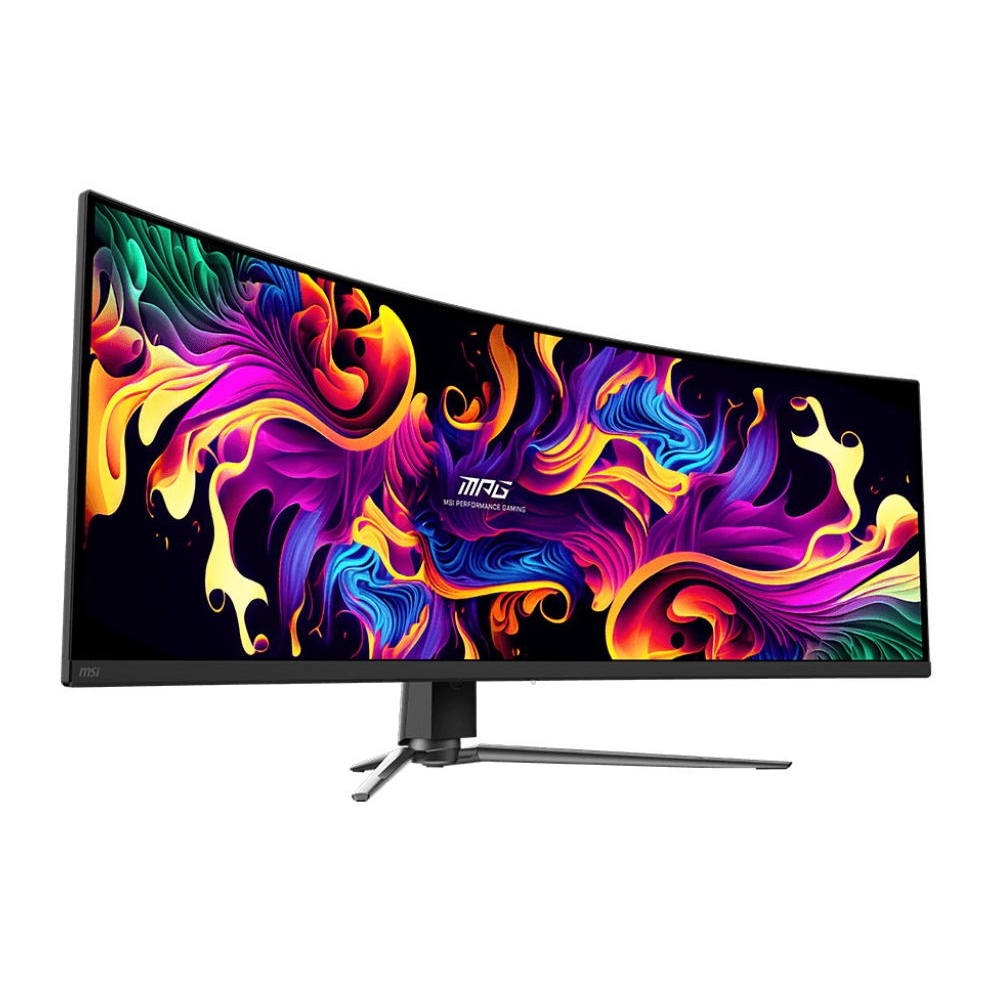 მონიტორი MSI 9S6-3FA84T-033 MPG 491CQP, 49", Curved Monitor, QD-OLED, DQHD, HDMI, DP, Type-C, USB, Black
