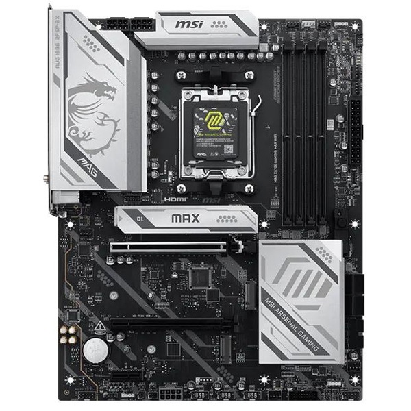 დედა დაფა MSI 911-7E86-001 MAG X870E GAMING MAX WIFI, AM5, DDR5, 256GB