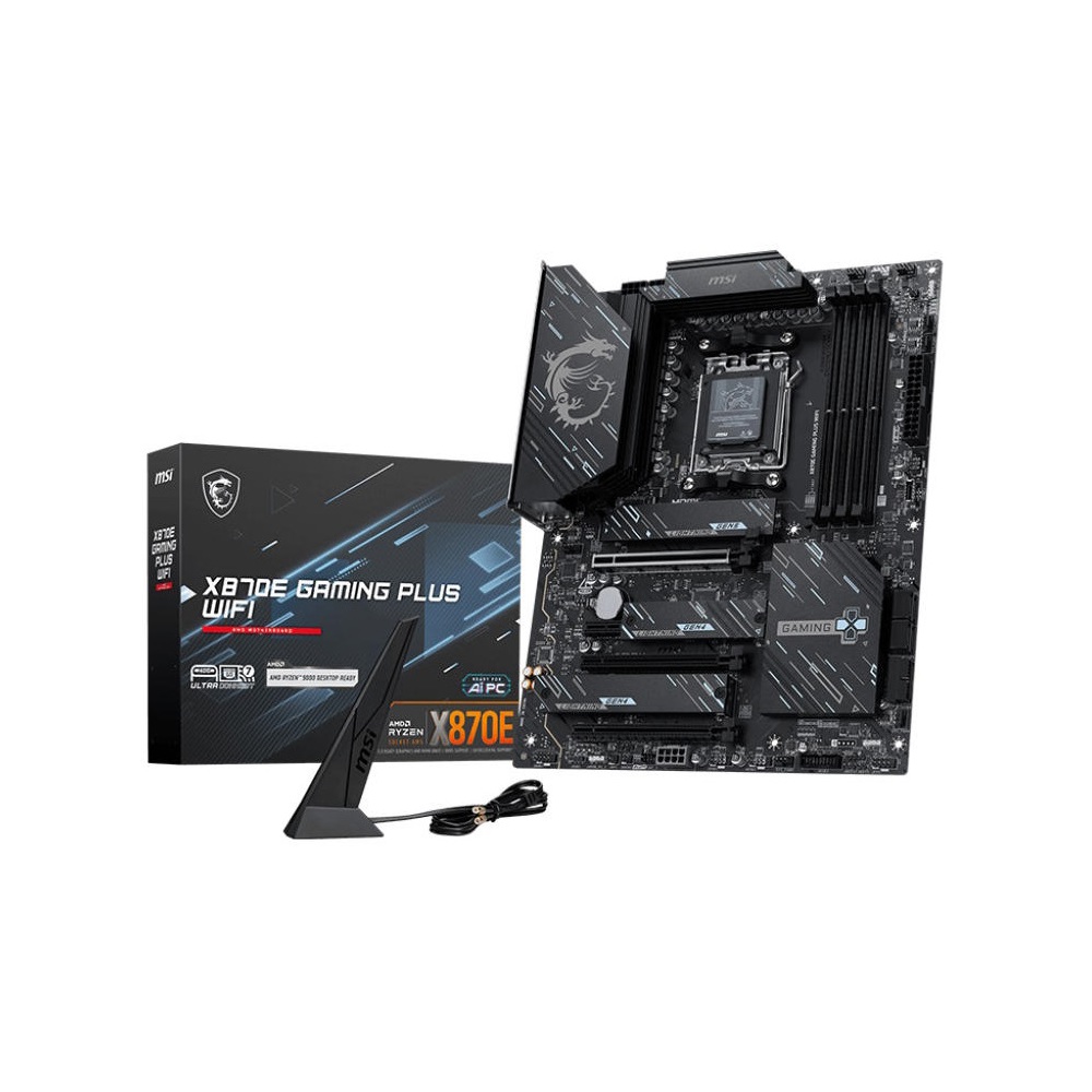 დედა დაფა MSI 911-7E70-001 X870E GAMING PLUS WIFI, AM5, DDR5, 256GB