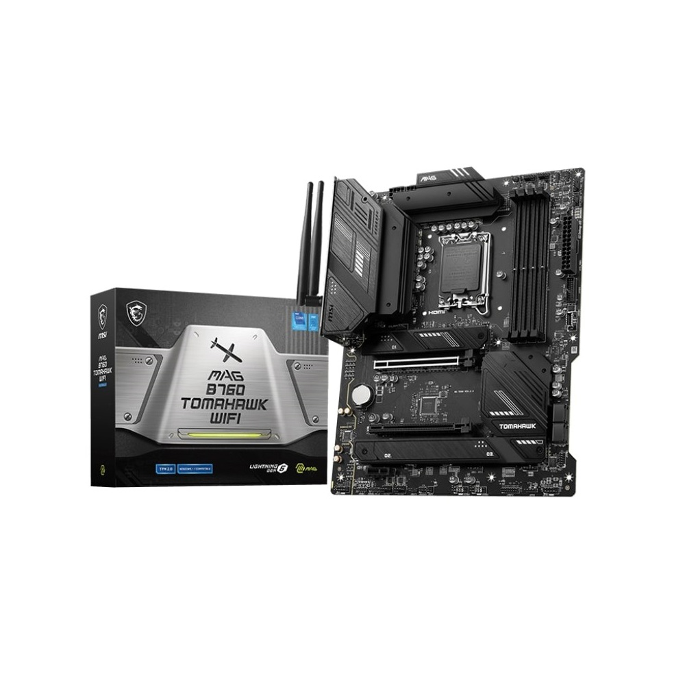 Motherboard MSI 911-7D96-024 MAG B760 TOMAHAWK WIFI, LGA1700, DDR5, 256GB