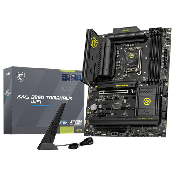 დედა დაფა MSI 911-7E39-001 MAG B860 TOMAHAWK WIFI, LGA1851, DDR5, 256GB