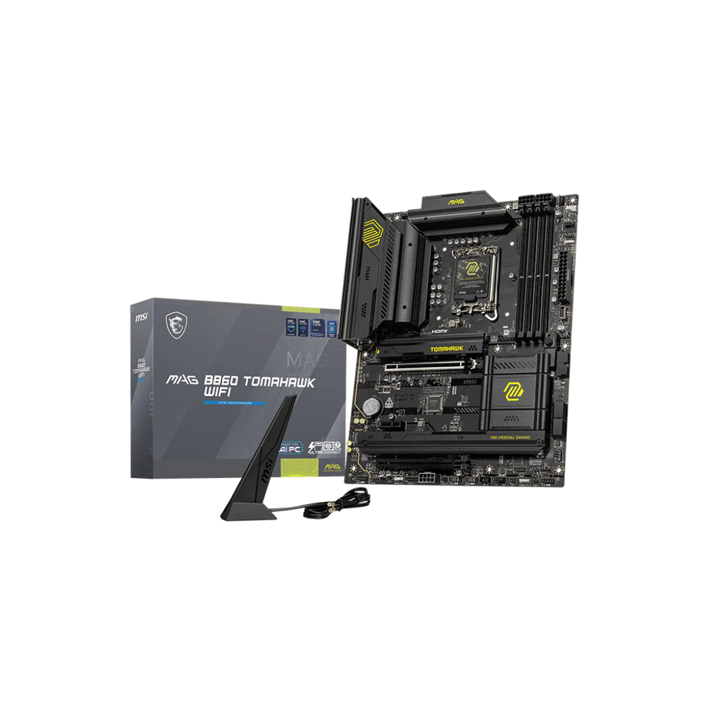 დედა დაფა MSI 911-7E39-001 MAG B860 TOMAHAWK WIFI, LGA1851, DDR5, 256GB