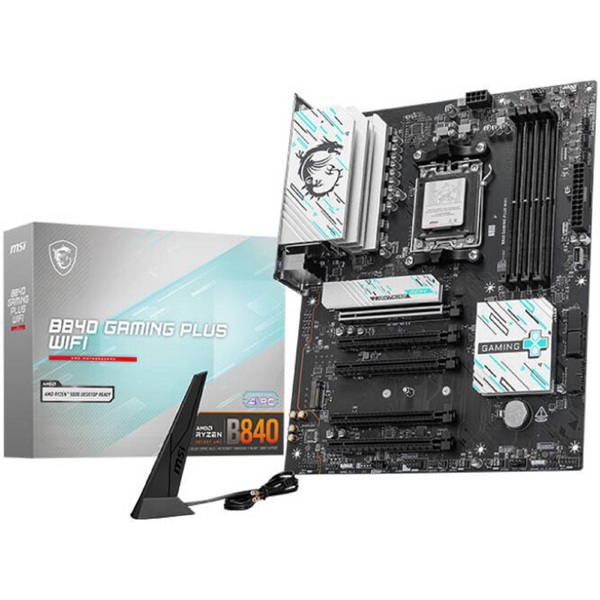 დედა დაფა MSI 911-7E57-002 B840 GAMING PLUS WIFI, AM5, DDR5, 256GB