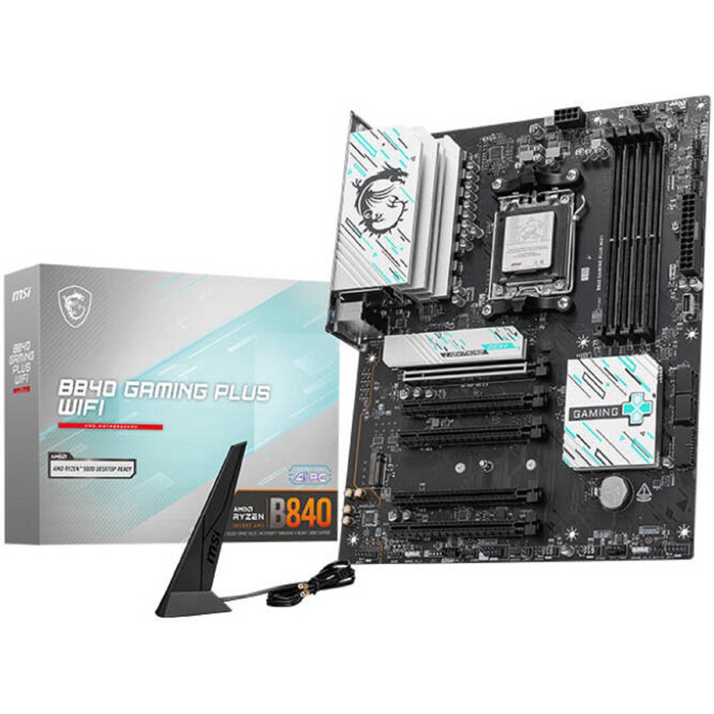 Motherboard MSI 911-7E57-002 B840 GAMING PLUS WIFI, AM5, DDR5, 256GB