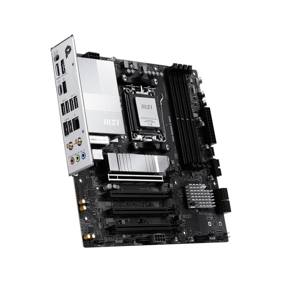 დედა დაფა MSI 911-7E71-001 PRO B850M-P WIFI, AM5, DDR5, 256GB
