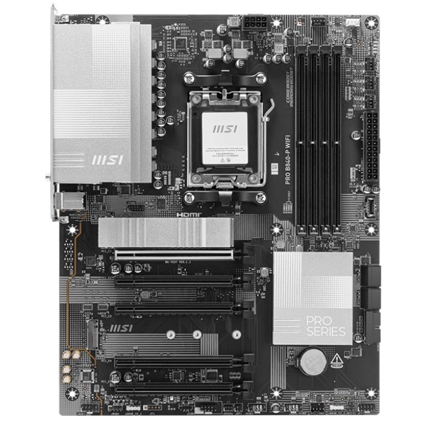 დედა დაფა MSI 911-7E57-001 PRO B840-P WIFI, AM5, DDR5, 256GB
