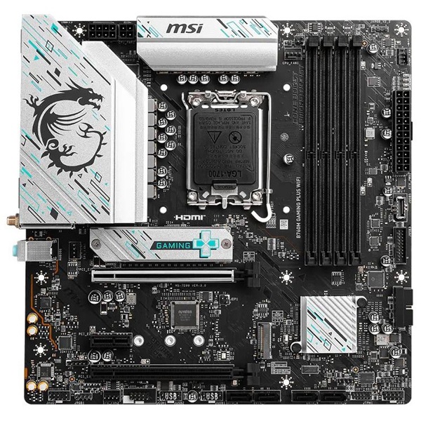 Motherboard MSI 911-7D99-060 B760M GAMING PLUS WIFI, LGA1700, DDR5, 256GB