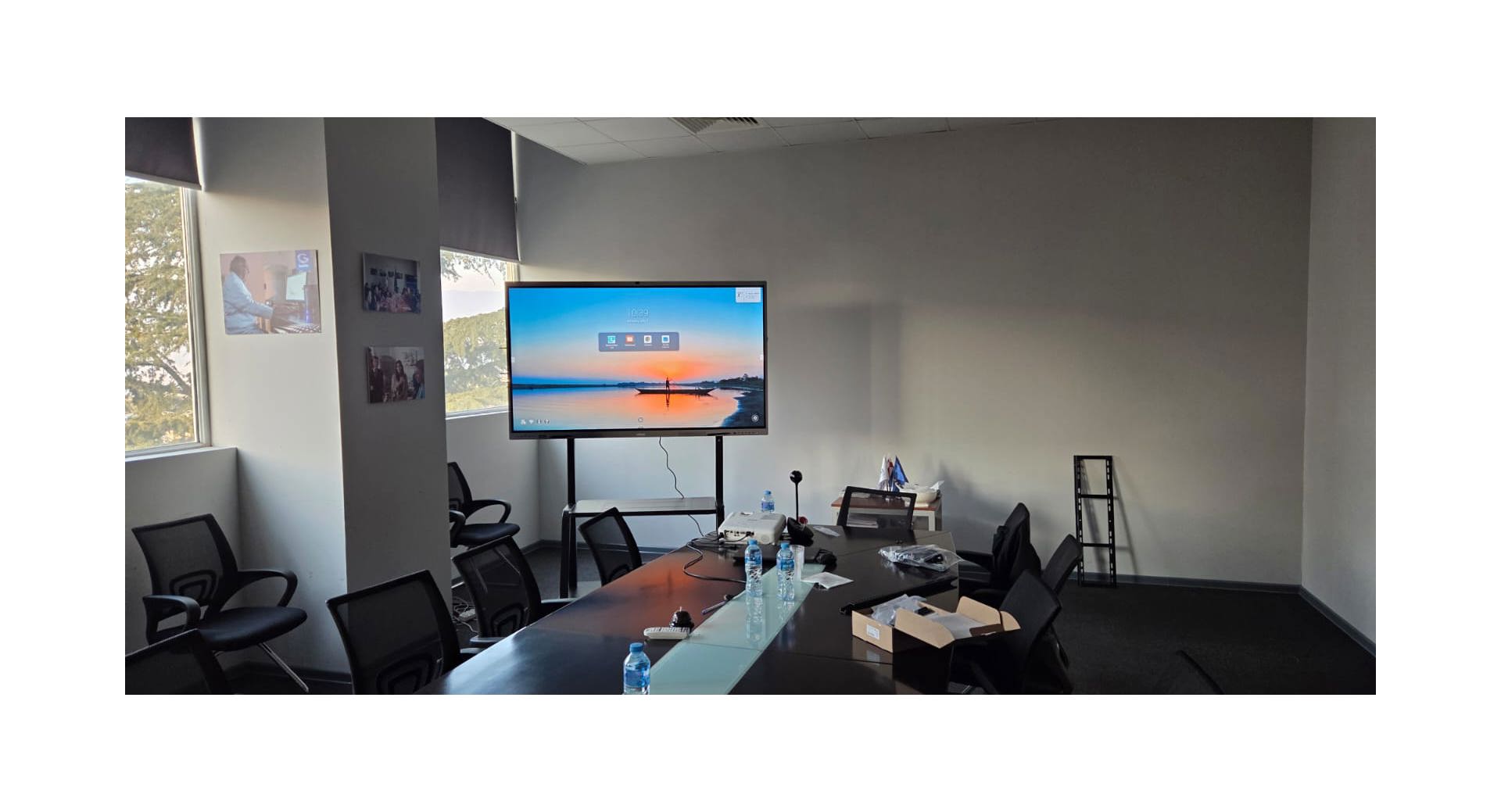 GEORGIAN NATIONAL AGENCY FOR STANDARDS AND METROLOGY - Installation and training for an interactive display and stand