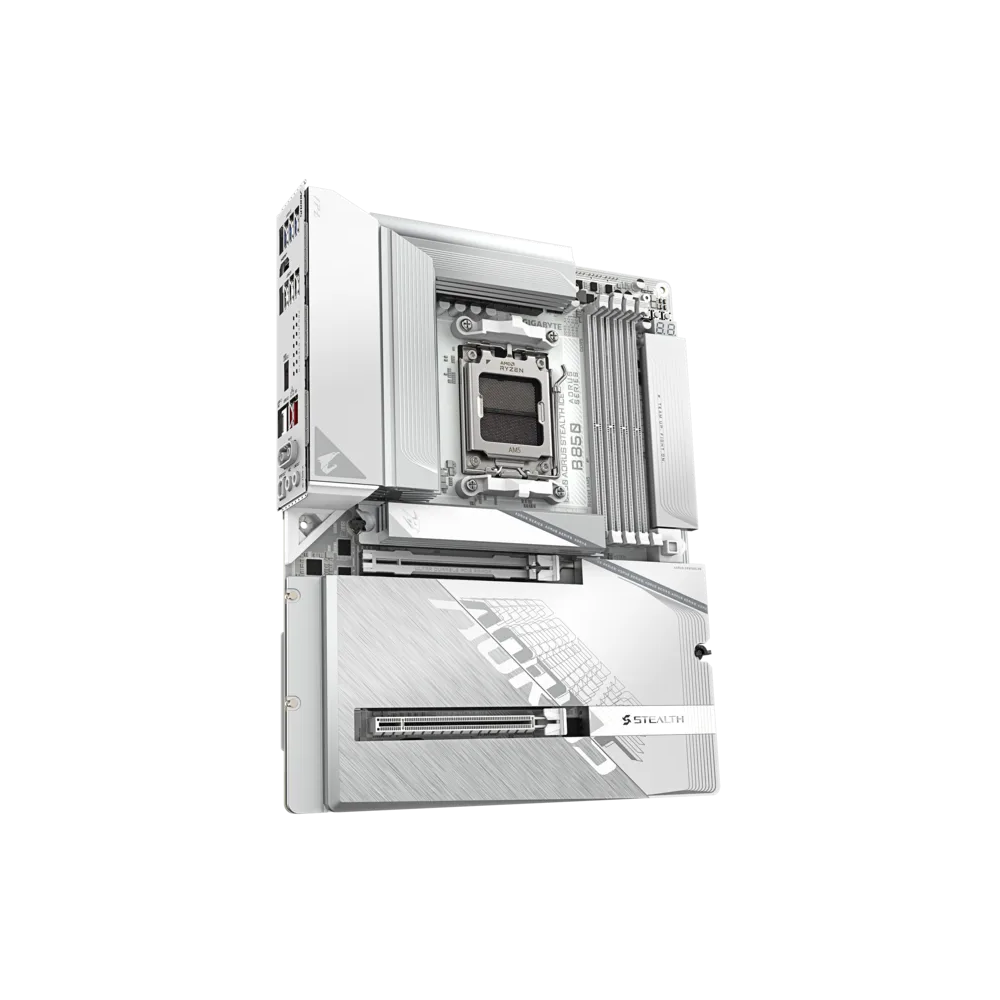 Motherboard Gigabyte B850_A_STEALTH_ICE, AM5, DDR5, 256GB