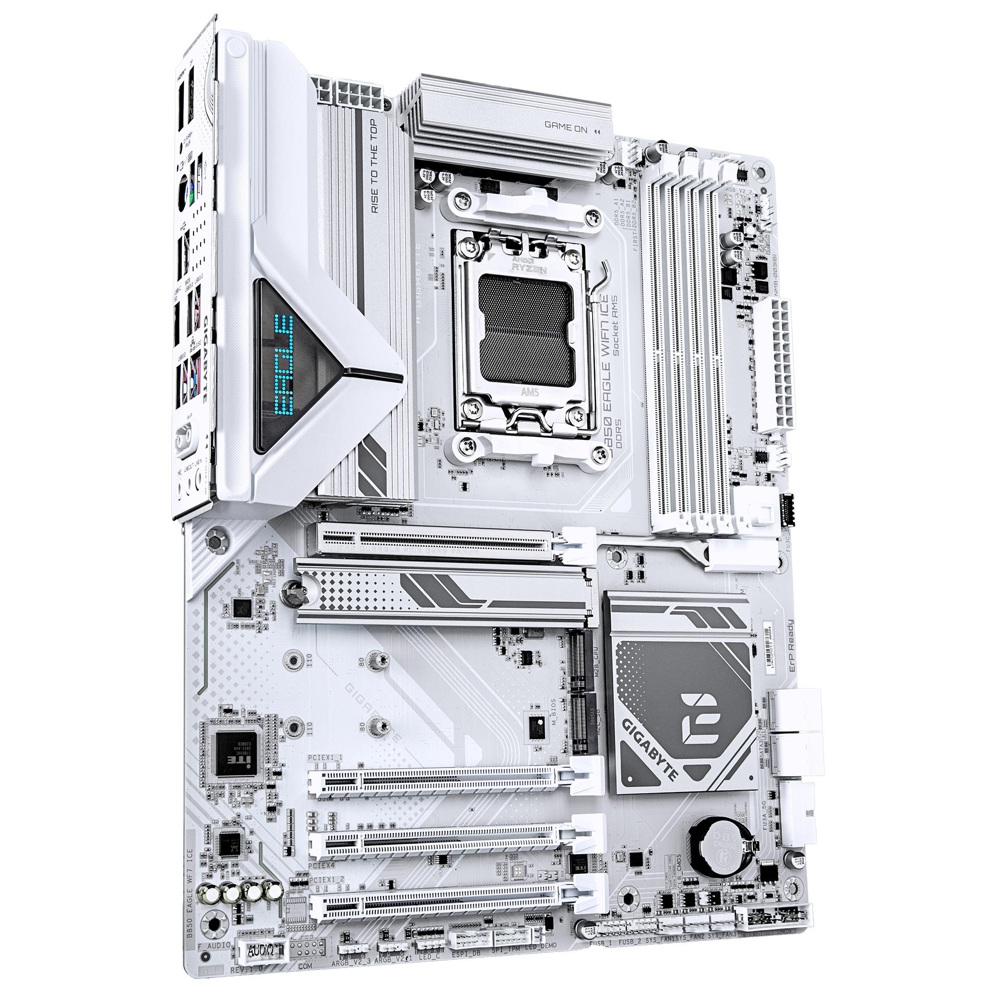 დედა დაფა Gigabyte B850_EAGLE_WF7_ICE, AM5, DDR5, 256GB