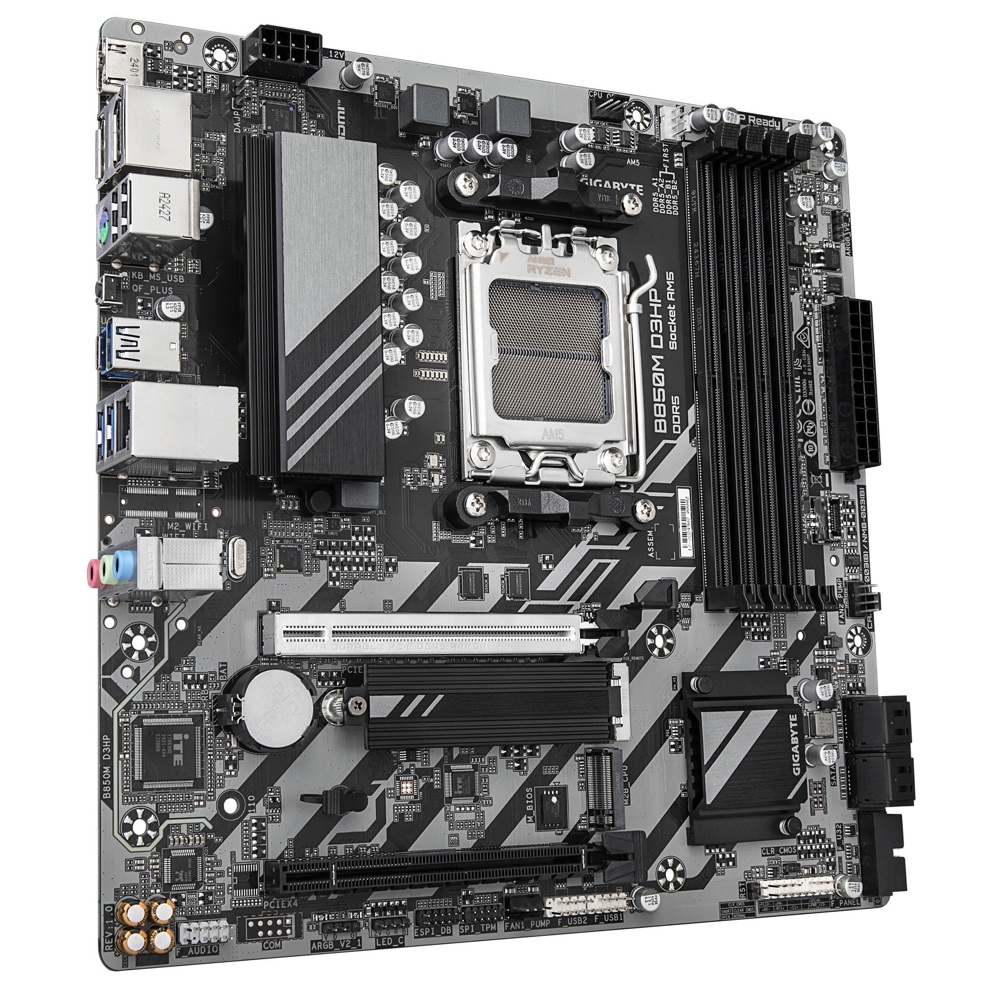 Motherborard Gigabyte B850M_D3HP, AM5, DDR5, 256GB