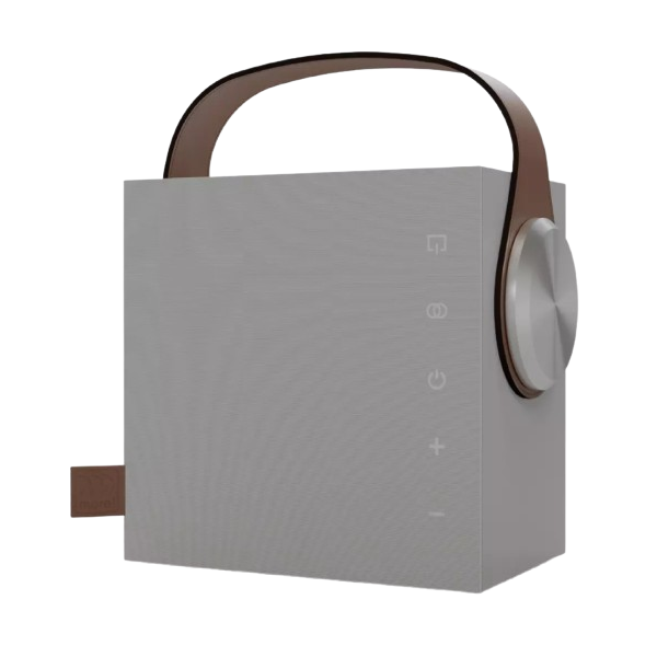 Speaker Morel Biggie, 60W, Bluetooth, 3.5mm, Minimal White