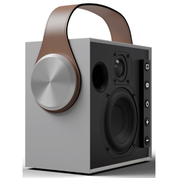 Speaker Morel Biggie, 60W, Bluetooth, 3.5mm, Minimal White