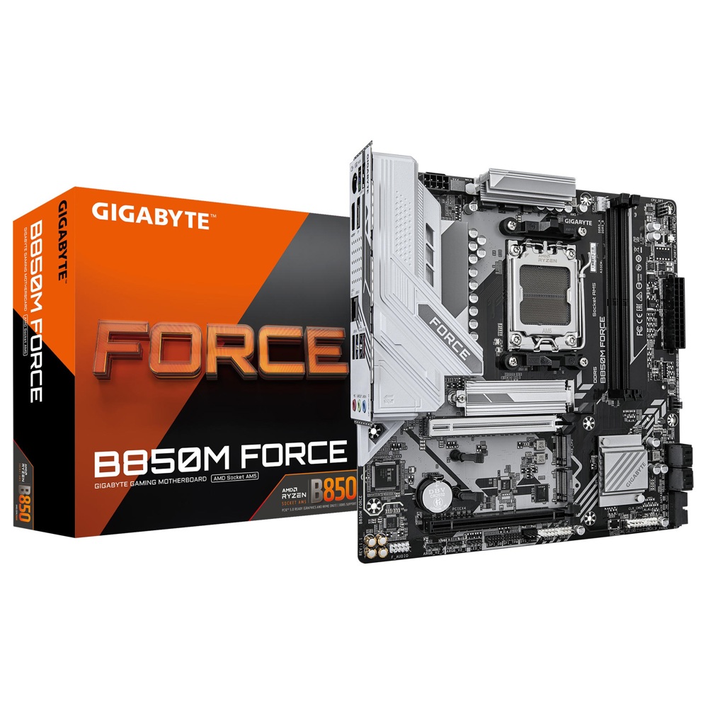 Motherboard Gigabyte B850M_FORCE, AM5, DDR5, 128GB