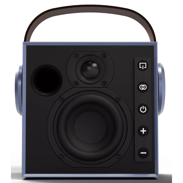 Speaker Morel Biggie, 60W, Bluetooth, 3.5mm, Denim Sky