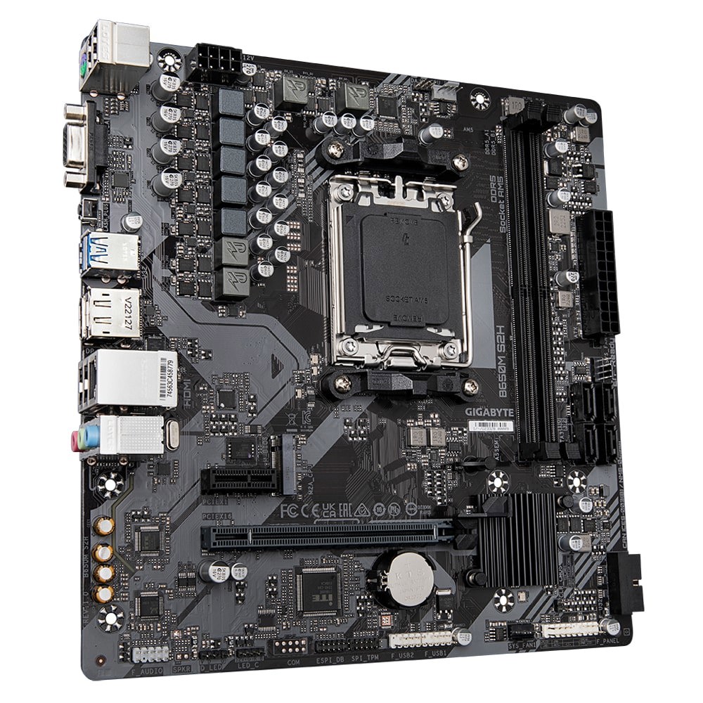 Motherboard Gigabyte B650M_S2H, AM5, DDR5, 96GB