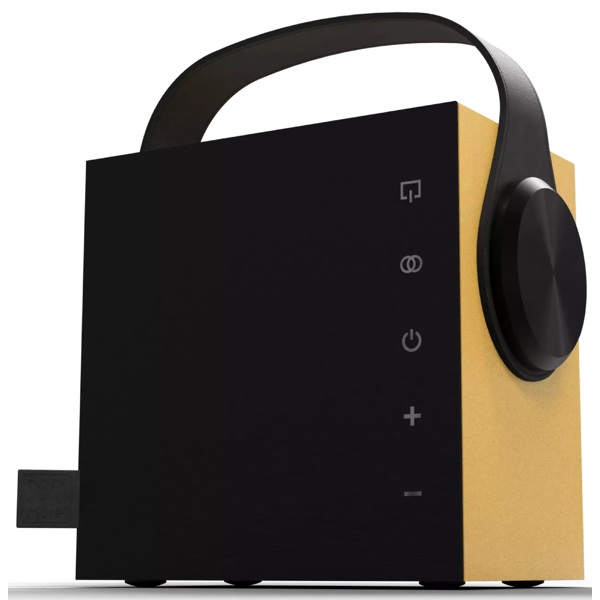 Speaker Morel Biggie, 60W, Bluetooth, 3.5mm, Golden Glow