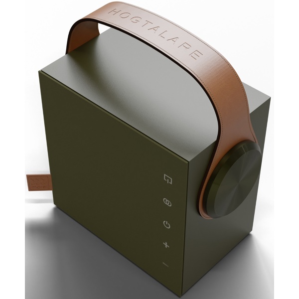 Speaker Morel Biggie, 60W, Bluetooth, 3.5mm, Olive Green