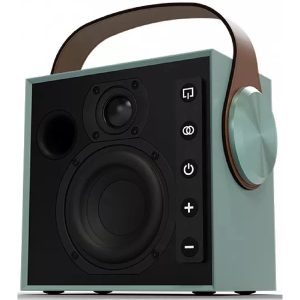 Speaker Morel Biggie, 60W, Bluetooth, 3.5mm, Aqua Frost