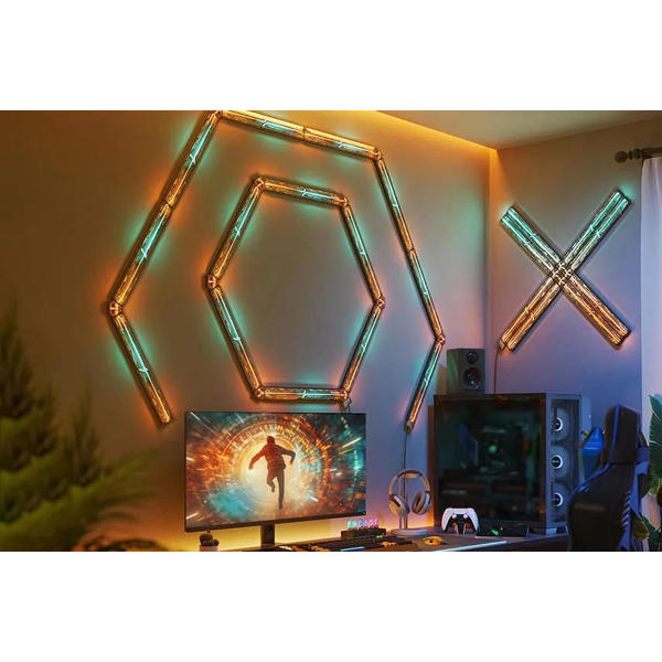 Gaming Wall light Expansion Kit Govee H10630A5, WiFi, Bluetooth, Black