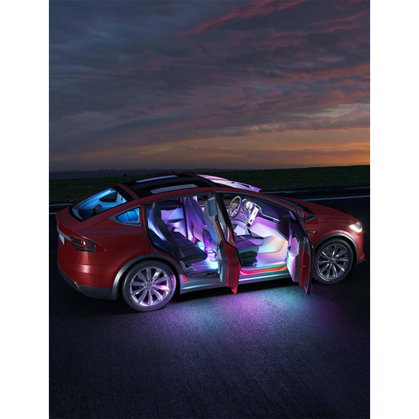 Smart Car Lighting Kit Govee H70900D2, Bluetooth, Black