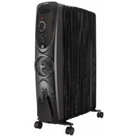 Oil Radiator Arshia OH160-3727, 2800W, Black