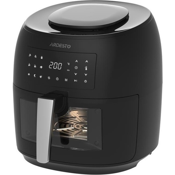 აეროგრილი Ardesto AF-H-E74LT, 1800W, 7.4L, Air Fryer, Black