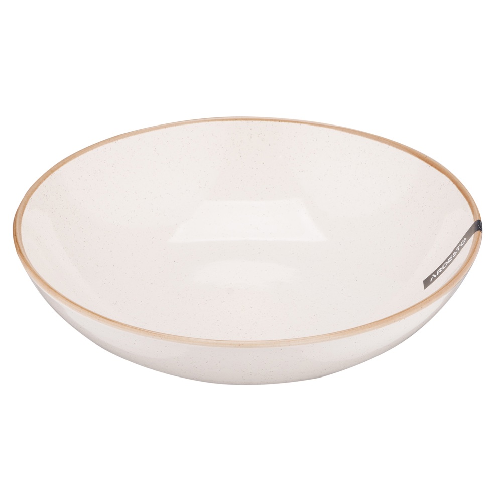 Soup Plate Ardesto AR2921AC Apulia, 20.8cm, Creamy