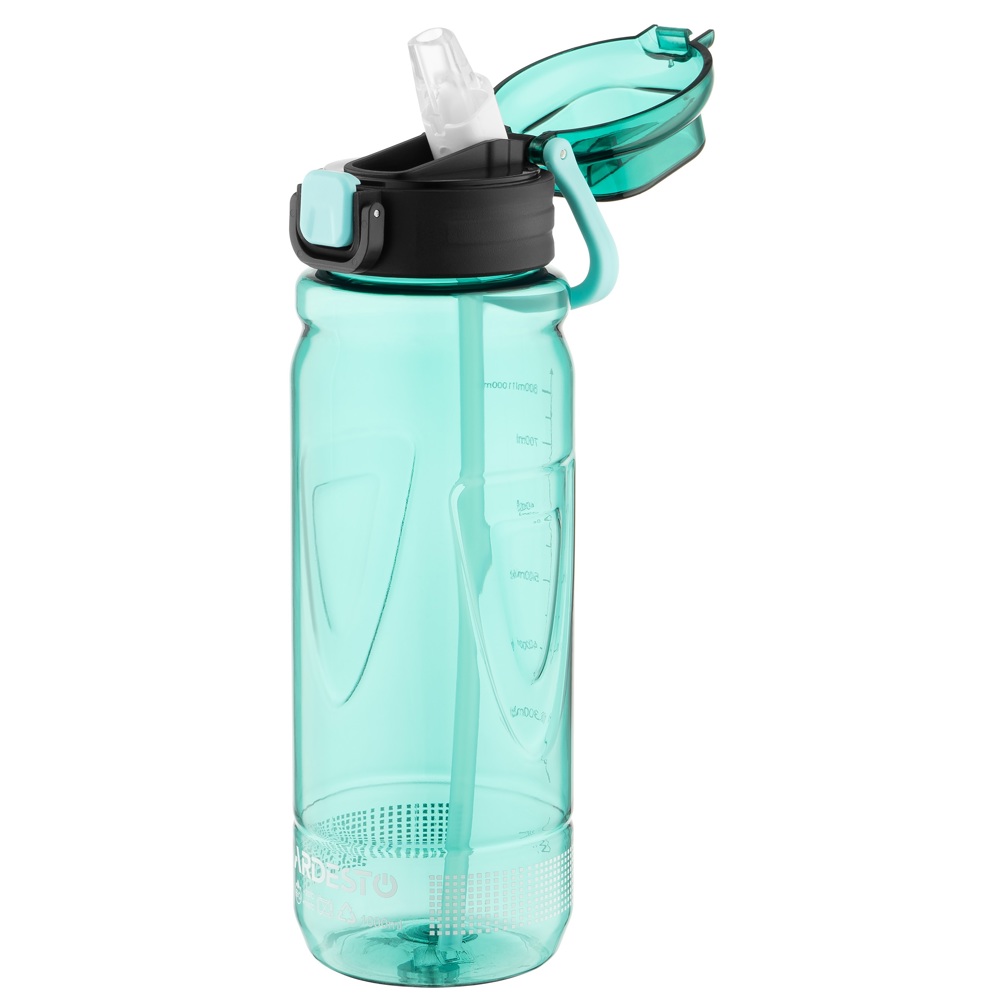 წყლის ბოთლი Ardesto AR2210EB Sport, 1L, Water Bottle, Green