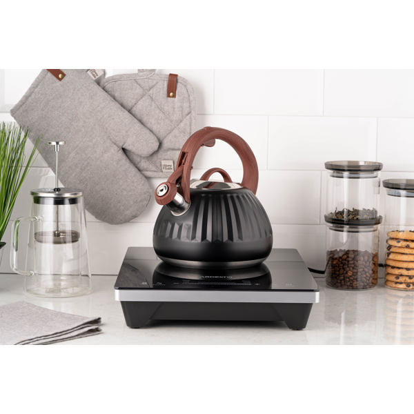 ჩაიდანი Ardesto AR1958KS Gemini, 2.5L, Kettle, Black