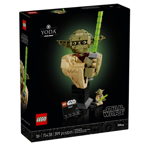 Prefabricated Construction Lego 75438 Star Wars, Yoda Bust