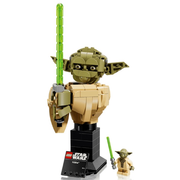 Prefabricated Construction Lego 75438 Star Wars, Yoda Bust
