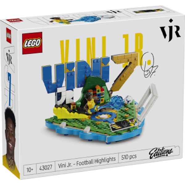 Prefabricated Construction Vini Jr. – Soccer Highlights Lego 43027