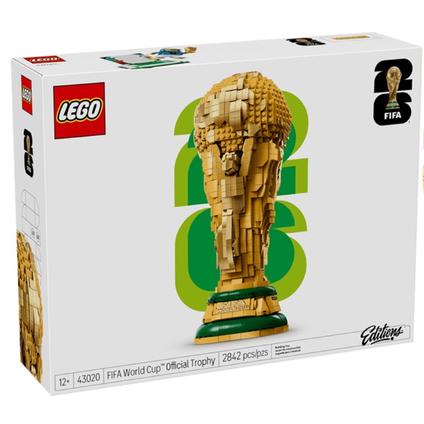 Prefabricated Construction Lego 43020 Editions, FIFA World Cup Official Trophy