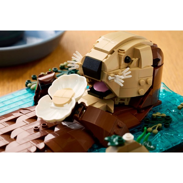 Prefabricated Construction Lego 21366 Ideas Floating Sea Otters