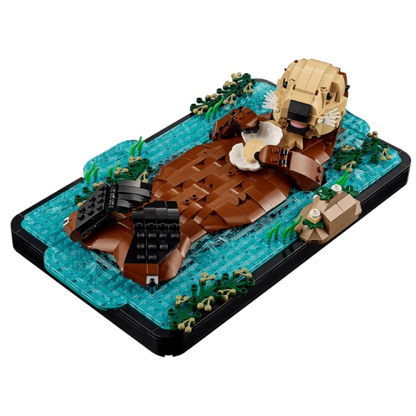 Prefabricated Construction Lego 21366 Ideas Floating Sea Otters