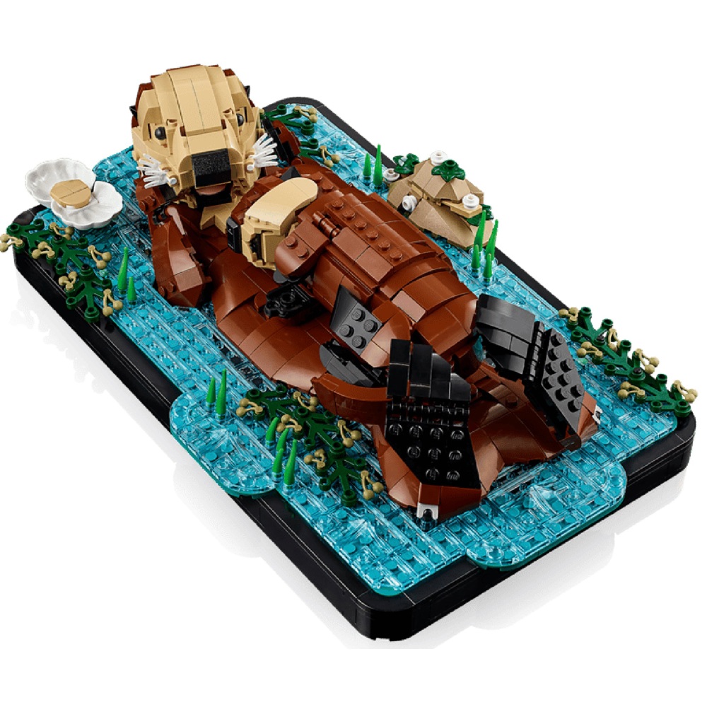 Prefabricated Construction Lego 21366 Ideas Floating Sea Otters
