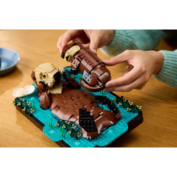 Prefabricated Construction Lego 21366 Ideas Floating Sea Otters