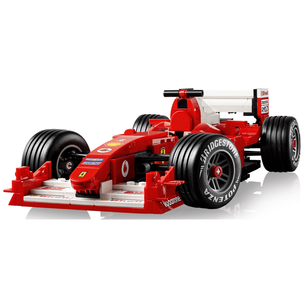 ასაწყობი კონსტრუქცია Lego 11375 Icons, Ferrari F2004 & Michael Schumacher, Prefabricated Construction
