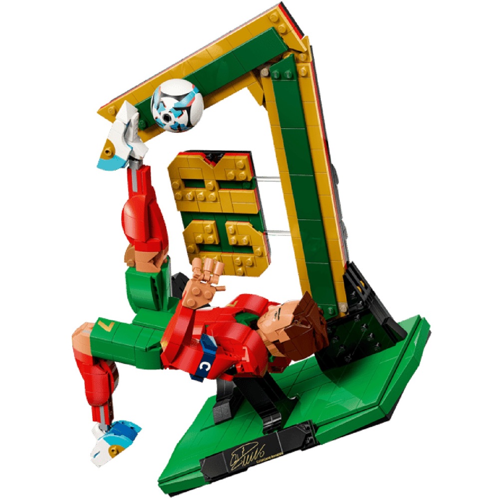 Prefabricated Construction Lego 43016 Editions, Cristiano Ronaldo – Soccer Legend