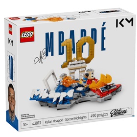 Prefabricated Construction Lego 43013 Editions, Kylian Mbappé – Soccer Highlights