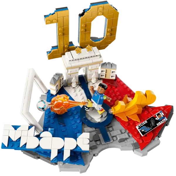 Prefabricated Construction Lego 43013 Editions, Kylian Mbappé – Soccer Highlights