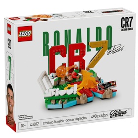 Prefabricated Construction Lego 43012 Editions, Cristiano Ronaldo – Soccer Highlights