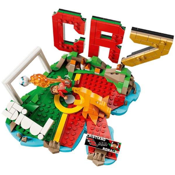 Prefabricated Construction Lego 43012 Editions, Cristiano Ronaldo – Soccer Highlights