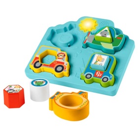 სათამაშო ფიგურები Mattel HRP31, Shapes & Sound Vehicle Music