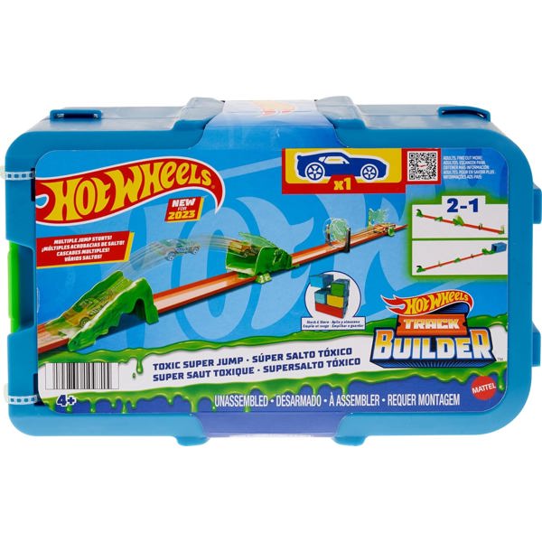სათამაშო ტრასა Mattel HKX47, HW TB Toxic Jump Pack