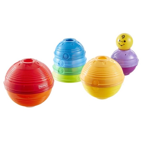 სათამაშო ფიგურები Mattel W4472, Stack & Roll Cups