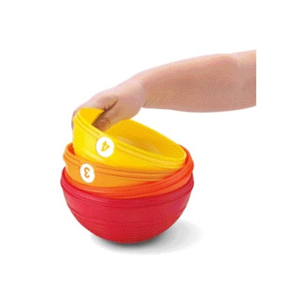 სათამაშო ფიგურები Mattel W4472, Stack & Roll Cups